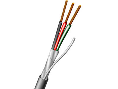 Aiphone 82220350C 3 Conductor, 22awg, Shielded Wire, 500'