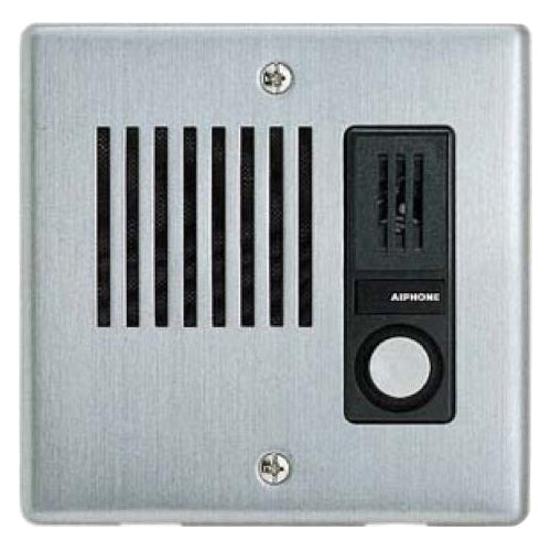 Aiphone LE-DA Flush Mount Door Station, Stainless Steel Cover