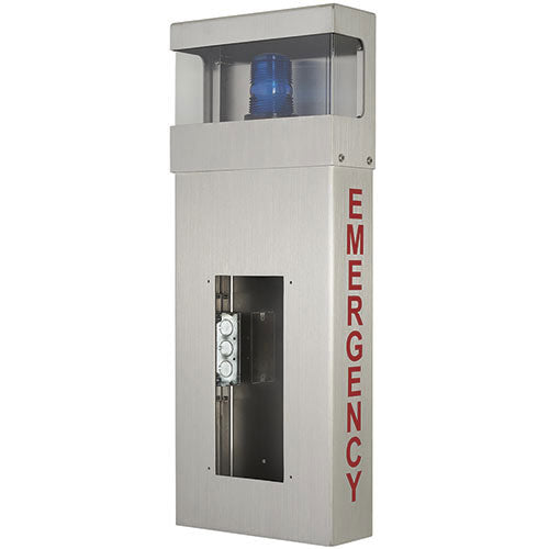 Aiphone WB-HE Wall Box With Hooded Light And Emergency Lettering