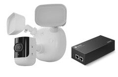 Alarm.Com ADC-VC729P-BNDL | 4MP Outdoor Floodlight Camera Bundle with PoE++ Injector