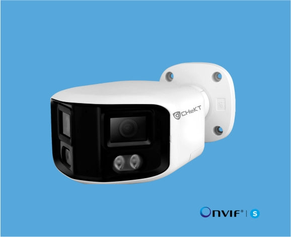 Alarm.Com CKIPC8MP180B | CHeKT 8 MP 180° AI Camera