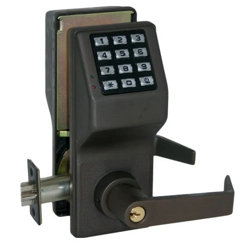 Alarm Lock DL2700/10B | Trilogy Electronic Digital Lock, 100 User Capacity, US10B Finish, Weatherproof