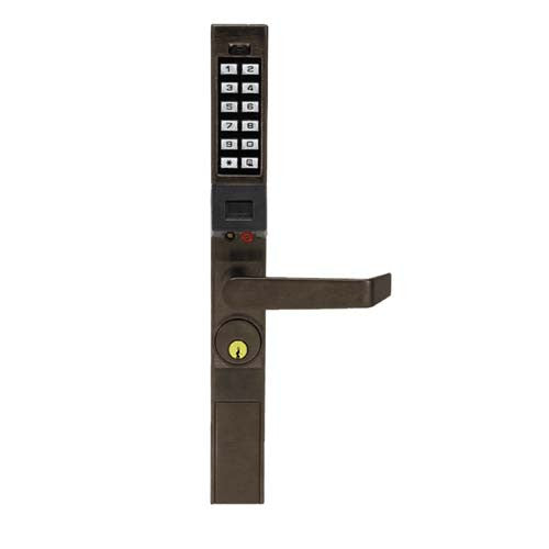 Alarm Lock PDL1300/10B1 | Electric Door Lock, Function, Narrow Stile Mortise Latch, Intermittent-Duty