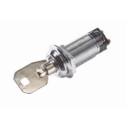 Alarm Controls KA-105A | On/Off Key Switch, Key Removable In On Position Only, Ace Lock, Round Key, Keyed Alike