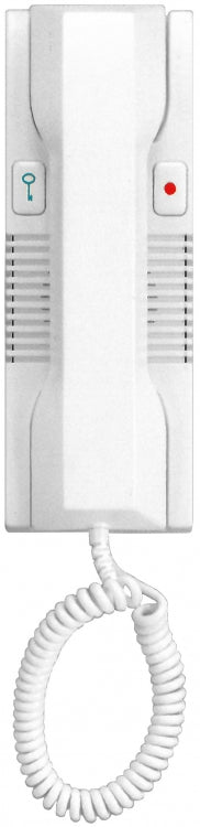 Alpha Communications HT2001/2WH | 3 Wire Wall Handset - Buzz - White