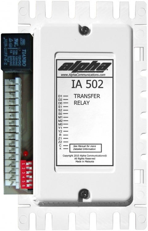 Alpha Communications IA502 | Multi - Entrance Adapter - Audio