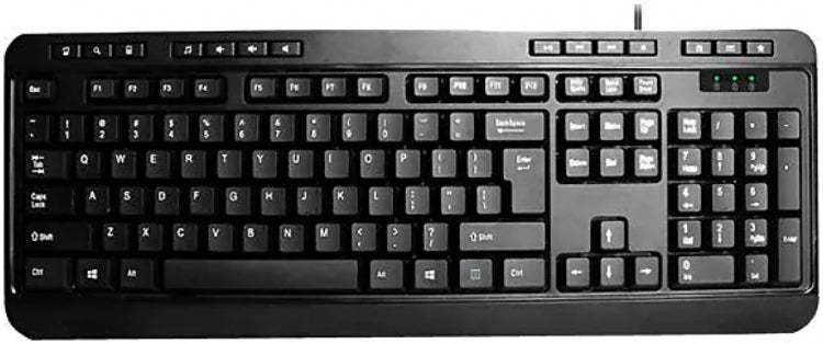 Alpha Communications KB-1 | Windows Compatible PS-2 Keyboard