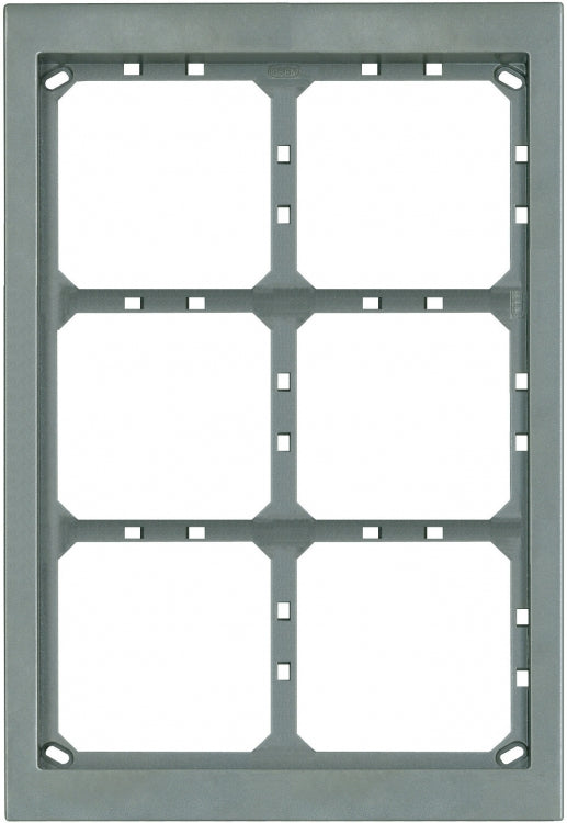 Alpha Communications MT6/2T | 3Hx2W Module Panel Frame - Titan