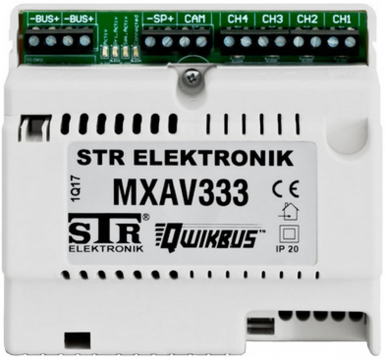 Alpha Communications MXAV333 | QwikBUS Intelligent Dig Mixer