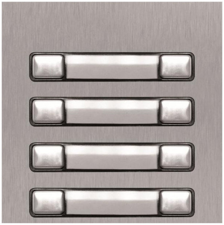 Alpha Communications NX3280 | 8 Button Nexa Panel Module, Stainless Steel