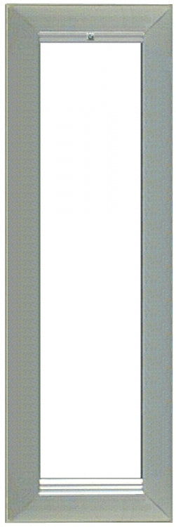 Alpha Communications OF191S | 1 Gang Panel Frame - Surface - Alum.