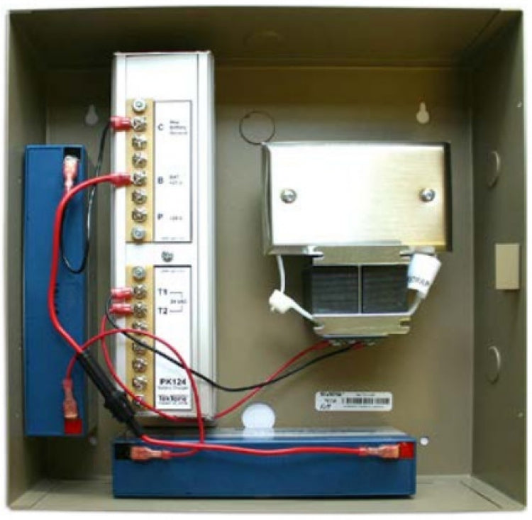 Alpha Communications PK124K | Battery Back-up Kit + Housing