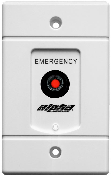 Alpha Communications SF154A | Emergency Push Station - No Elec. - 2 Cont.
