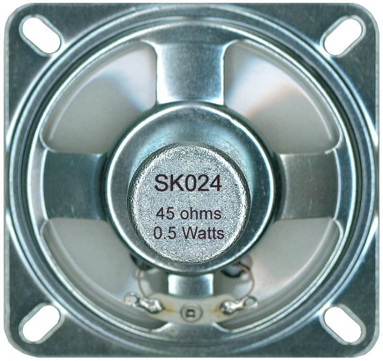 Alpha Communications SK024 | Speaker - 2.5" Sq., 45 Ohm - Mylar