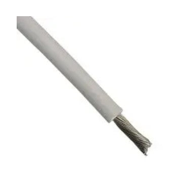 Alpha Wire 1858/19 WH001 | Wire, Stranded, Hook Up MIL-W-16878E/1, PVC, White, 16 AWG, 1.327 mm², 1000 ft