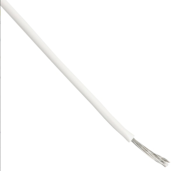 Alpha Wire 3049 WH001 | Hook Up Wire, 26 AWG, 1000 Feet, White