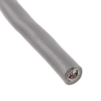 Alpha Wire 3335 SL005 | 5 Conductor Cable 22 AWG Slate Shielded 100 ft.