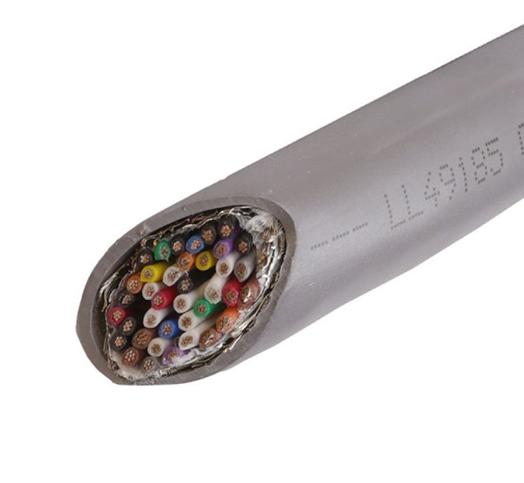 Alpha Wire 5129/19C SL001 | Xtra-Guard-Performance-Cable, Xtra-Guard-1, 19 Pair, 22 AWG, SupraShield Premium Foil Braid