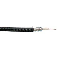 Alpha Wire 6455 BK001 | Communication-Control-Industrial-Cable, IndustrialAutomation, 2 Pair, 22 AWG, Foil Braid, 300 V, 0.356 Jacket Diameter, 0.053 Jacket Thickness