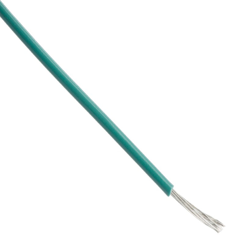 Alpha Wire 751441 GR001 | Hook-up Strnd 14awg Green