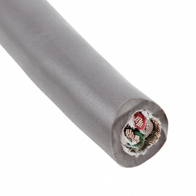 Alpha Wire 79123 SL001 | 4-Conductor 14 AWG Shielded Cable, 1000 Ft. Spool