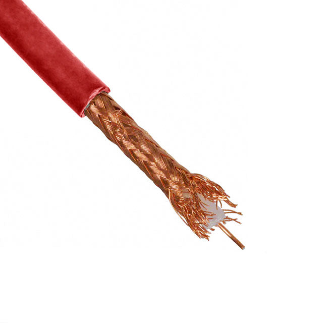 Alpha Wire 9059C RD001 | Coaxial Cable 22 AWG (0.32MM²) RG-59 100.0' (30.48M) 75 Ohms
