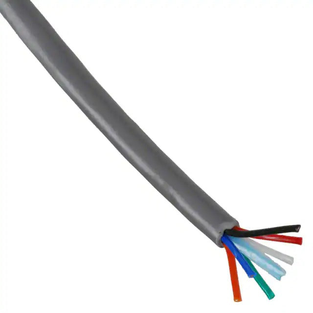 Alpha Wire 1176C SL005 | 6 Conductor Multi-Conductor Cable Slate 22 AWG 100.0' (30.5m)