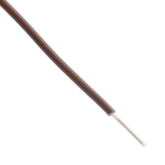 Alpha Wire 2842/1 BR001 | 28 AWG Hook-Up Wire Solid Brown 250V 1000.0' (304.8m)