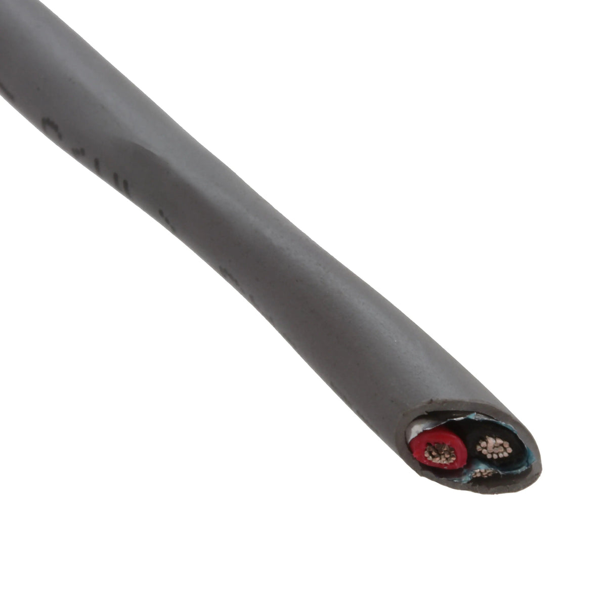 Alpha Wire 2421C SL001 | 2 Conductor Multi-Conductor Cable Slate 18 AWG Foil 1000.0' (304.8m)