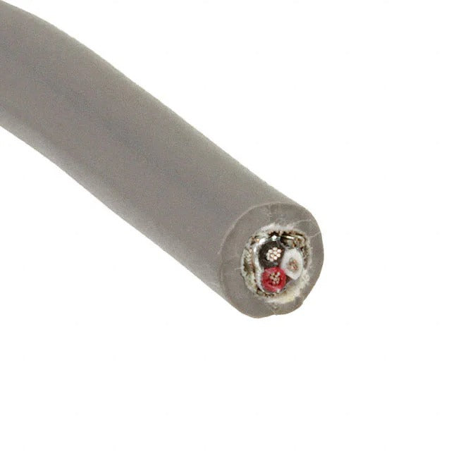 Alpha Wire 2423C SL001 | 3 Conductor Multi-Conductor Cable Slate 18 AWG Foil 1000.0' (304.8m)