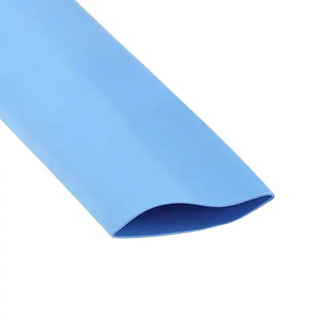 Alpha Wire F2213/4 BL003 | Heat Shrink Tubing, Flexible 0.750" (19.05mm) 2 to 1 Blue 250.0' (76.2m)