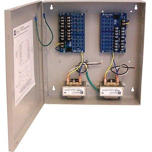 Altronix ALTV2416CBXX | CCTV Power Supply, 24VAC/8A/16 PTC, LG Enclosure