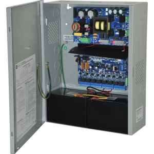 Altronix EFLOW104NKA8DQM | Networkable Dual Output Power Supply/Charger, 8 PTC Protected Auxiliary Class 2 Power-limited Outputs