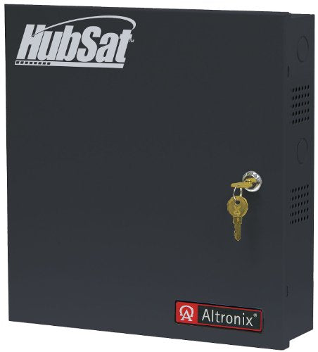 Altronix HUBSAT82DI | 8 Channel Passive UTP Transceiver Hub with Integral Camera Power