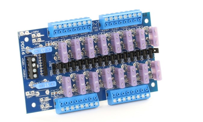 Altronix PDS16 | Dual Input Power Distribution Module, 16 Fused Outputs