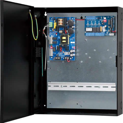 Altronix T1DK3FA4D | 4-Door Altronix/DIN Rail Access and Power Integration Kit - Trove1DR1 with eFlow6NTB, ACM4CB, D12, RSB1