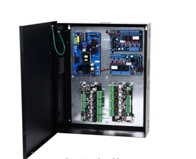 Altronix T1KE38 | Trove1LU1 - AL600ULXB (6A@12/24VDC) Power Supply, Two (2) ACM4 - 4 Fused Output Access Power Controller