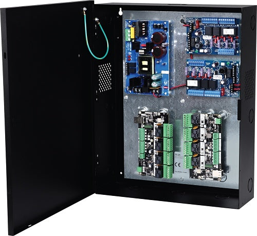 Altronix T1KE38D | Trove1LU1 - AL600ULXB (6A@12/24VDC) Power Supply, Two (2) ACM4CB - 4 PTC Output Access Power Controller