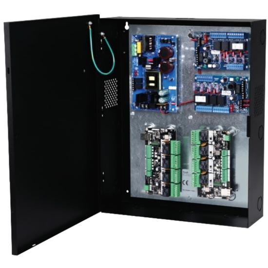 Altronix T1KE38DV | Trove1LU1 - AL600XB220 (6A@12/24VDC) Power Supply, Two (2) ACM4CB - 4 PTC Output Access Power Controller
