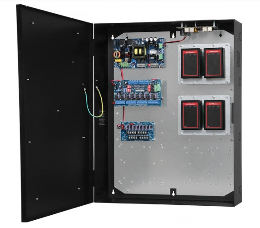 Altronix T2LMK7F8N | 8-Door Altronix/LiftMaster Access and Power Integration Kit - Trove2M2 with eFlow104NTB, ACMS8, VR6, PDS8, NetWay5P, Two (2) LMBK2