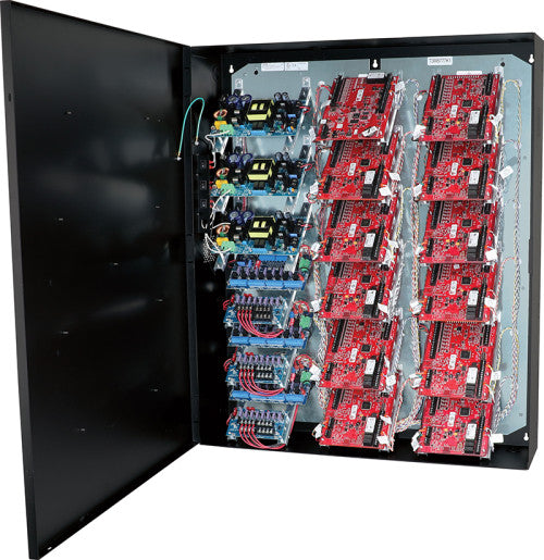 Altronix T3MB777K1D | 24-Door Altronix/Mercury Access and Power Integration Wired Kit - Trove3MBK3 with (3) eFlow104NB, (3) ACMS8CB, (3) PDS8CB, RSB1, RSB2