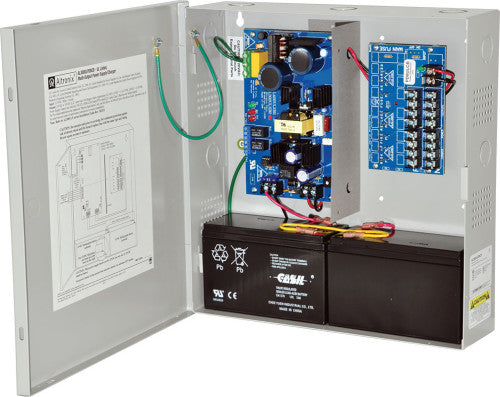 Altronix AL300ULPD8CB | Power Supply Charger, 8 PTC Class 2 Outputs, 12/24VDC @ 2.5A, 115VAC, BC300 Enclosure
