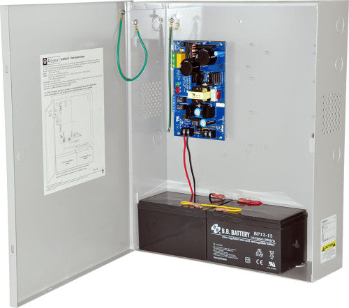 Altronix AL400ULXJG | Power Supply Charger, Single Class 2 Output, 12/24VDC @ 4A, 115VAC, BC600G Enclosure