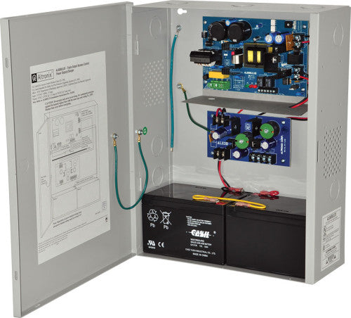 Altronix AL600UL3X | Power Supply Charger, 3 PTC Class 2 Outputs, 5/12/24VDC @ 3A, 115VAC, BC400 Enclosure