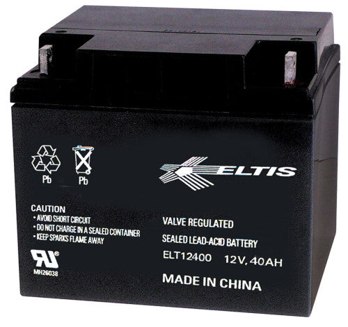Altronix BT1240 | Rechargeable Battery, Sealed lead acid (SLA), 12VDC, 40AH