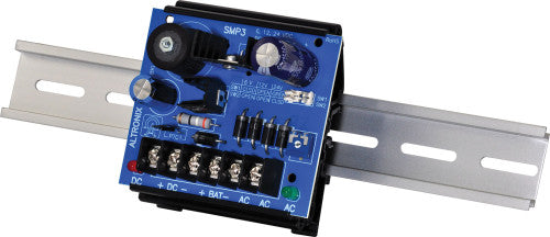 Altronix DPS3 | Power Supply Charger, Single Output, 6/12/24VDC @ 2.5A, 16 to 28 VAC, Includes ST3 for DIN Rail Mounting