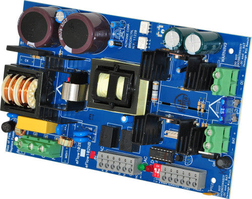 Altronix EFLOW102NB | Power Supply Charger, Single Output, 12VDC @ 10A, Aux Output, FAI, LinQ2 Ready, 115VAC, Board