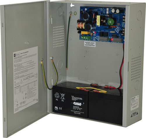 Altronix EFLOW4NX | Power Supply Charger, Single Output, 12/24VDC @ 4A, Aux Output, FAI, LinQ2 Ready, 115VAC, BC400 Enclosure