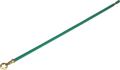 Altronix GL1 | Ground Lead, 8 inch, 18AWG, Serrated Loop, Green