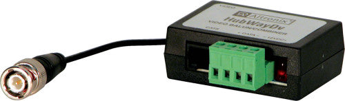 Altronix HubWayDv | UTP Passive Video/Data/Power Balun, Converts 24VAC/28VAC to 12VDC